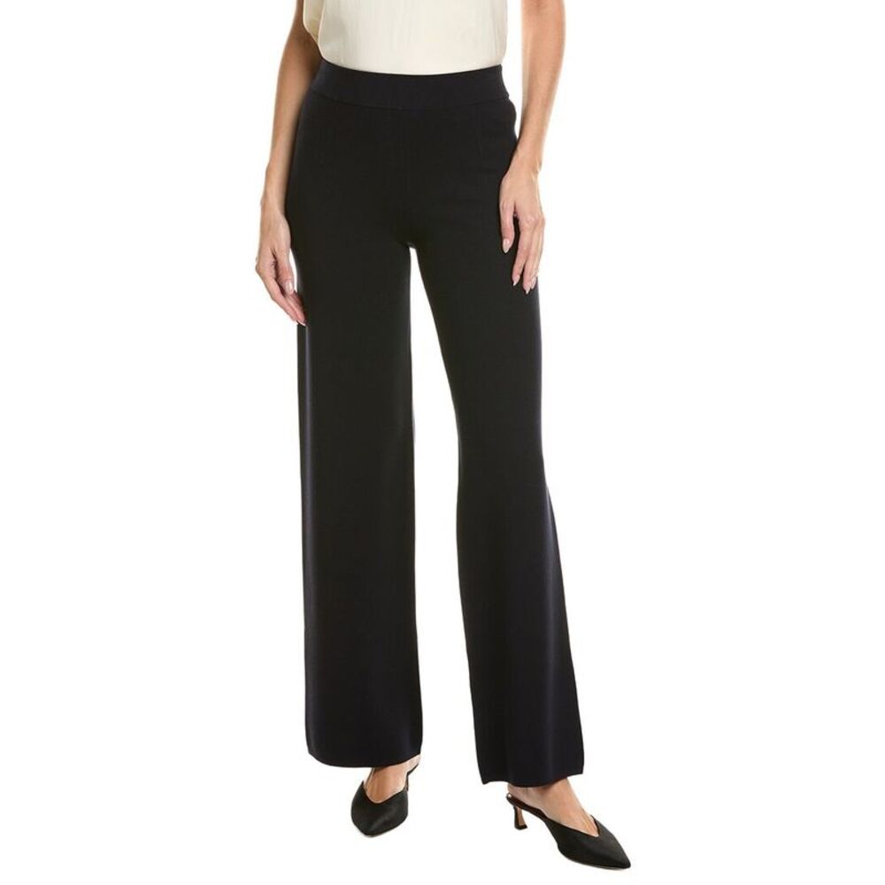 Max Mara Womens Marzia Knitted Trouser, Navy